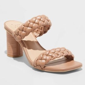 Target Women’s Basil Mule Heels in Nude